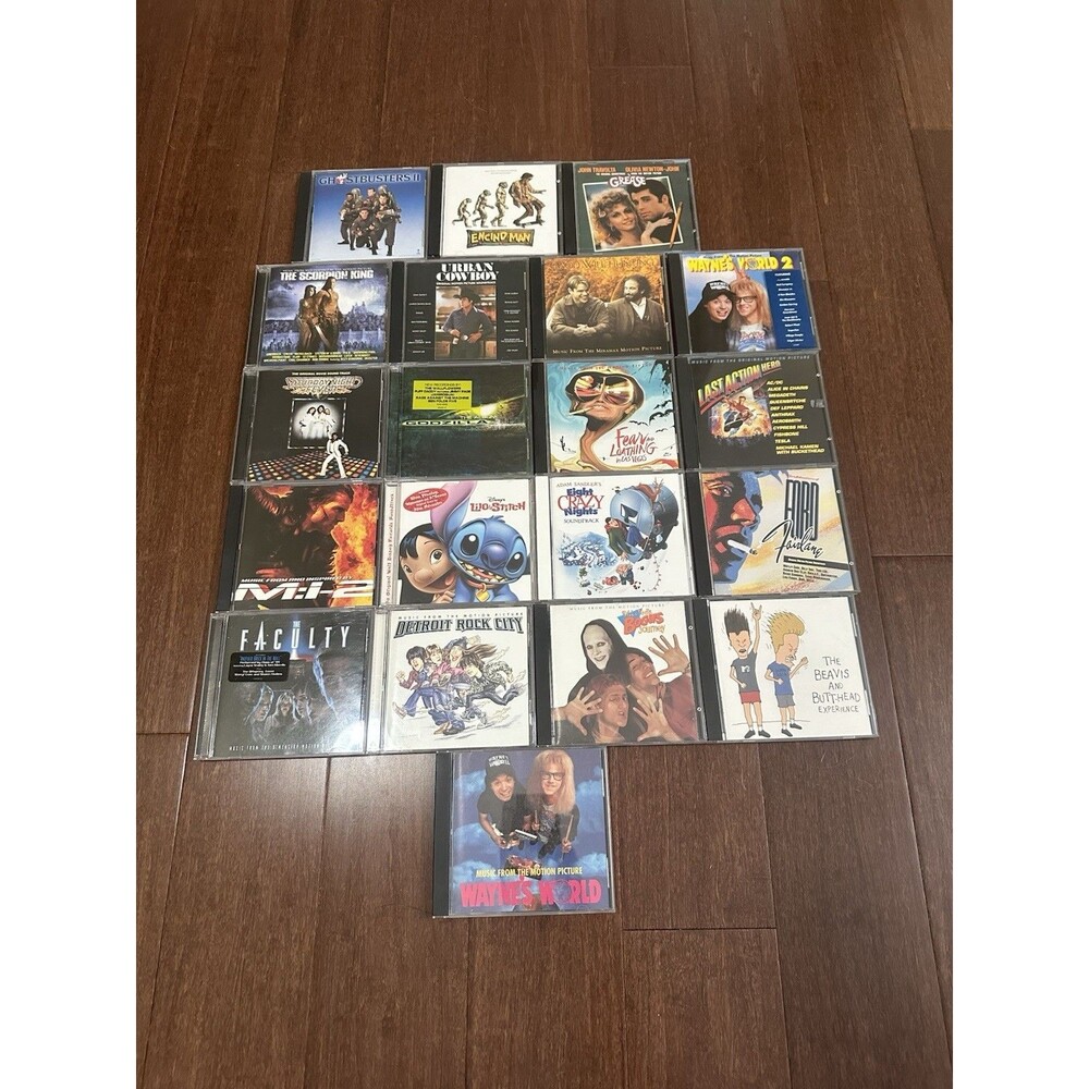 Lot of 20 Movie and Soundtrack CDs. Encino Man Good Will Hunting Scorpion King